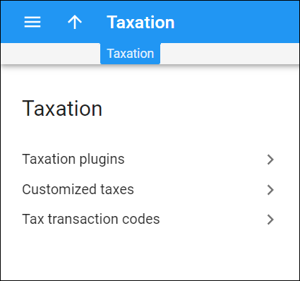 taxation panel
